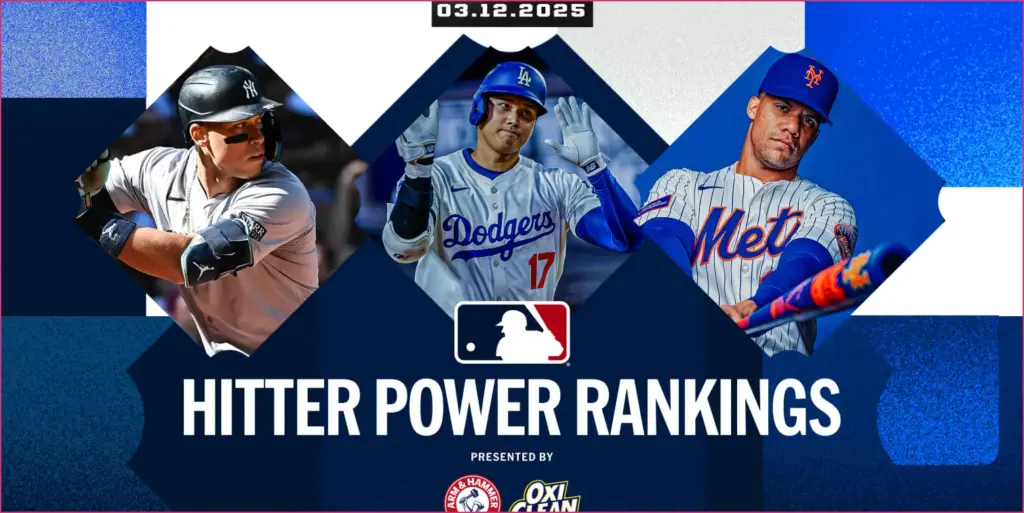 2025 hitter power rankings revealed