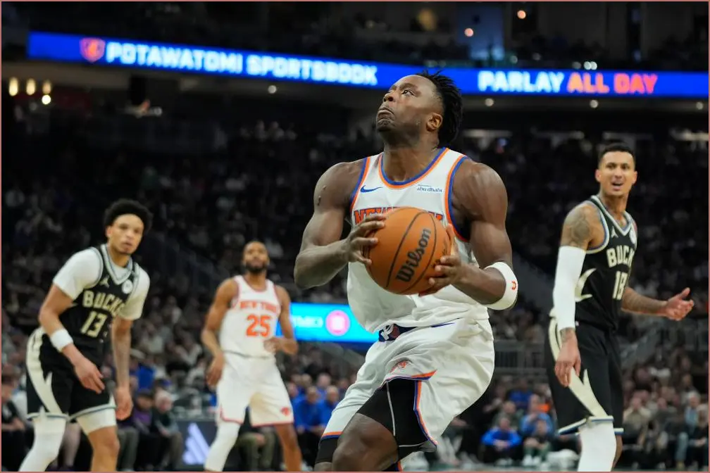 Anuoby Elevates His Game for the Knicks Anuoby elevates his game for the knicks