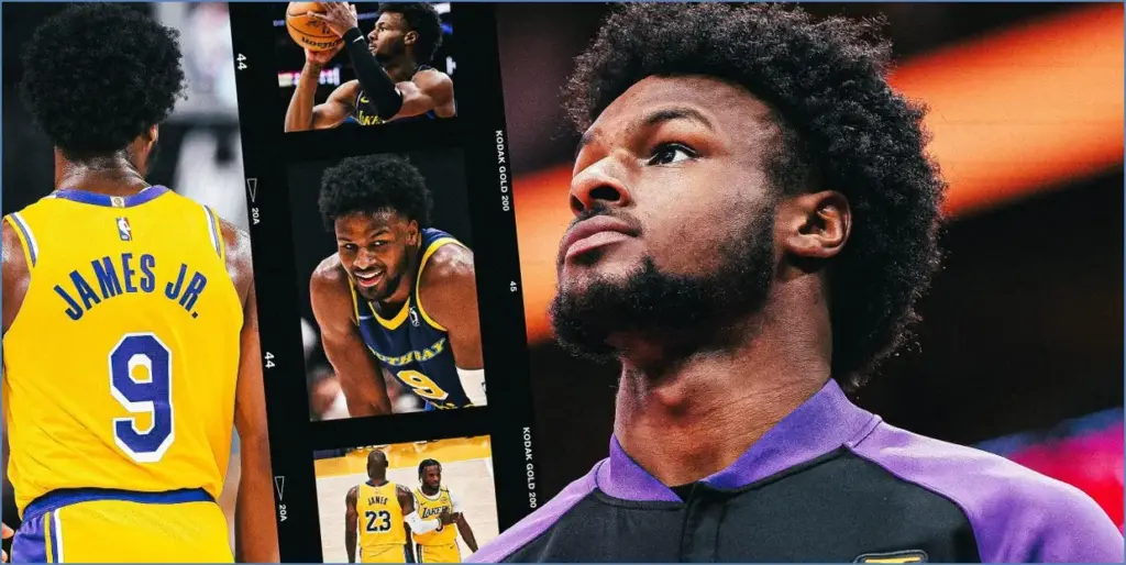 Bronny james opens up about lakers, overcoming criticism, and finding