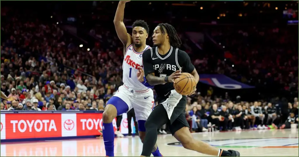 Exciting showdown: spurs face off against 76ers