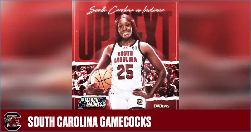 Gamecocks clash with hoosiers in ncaa tournament showdown sunday