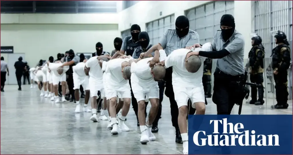 Inside el salvador's mega prison: a look at trump's deportation of