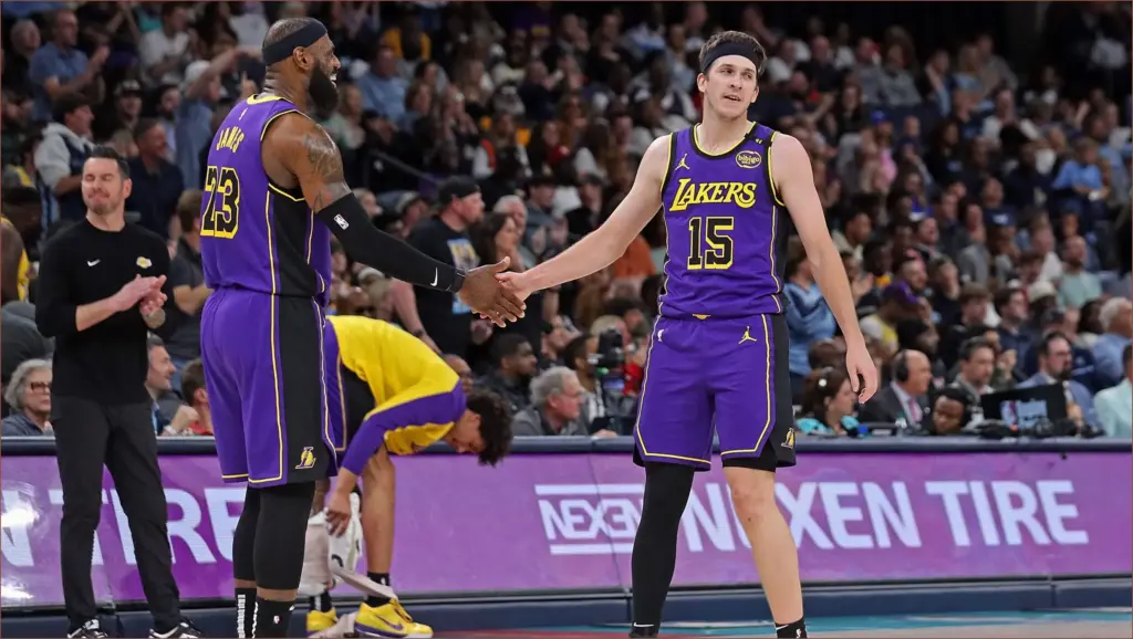 Lakers rebound while thunder and celtics extend winning streaks