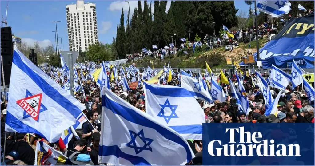 Massive protests erupt in israel against netanyahu's assault on democracy