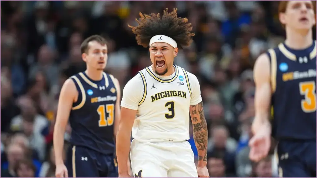 Michigan Escapes Close Call Against UC San Diego to Move Forward in NCAA Tournament Michigan escapes close call against uc san diego to move