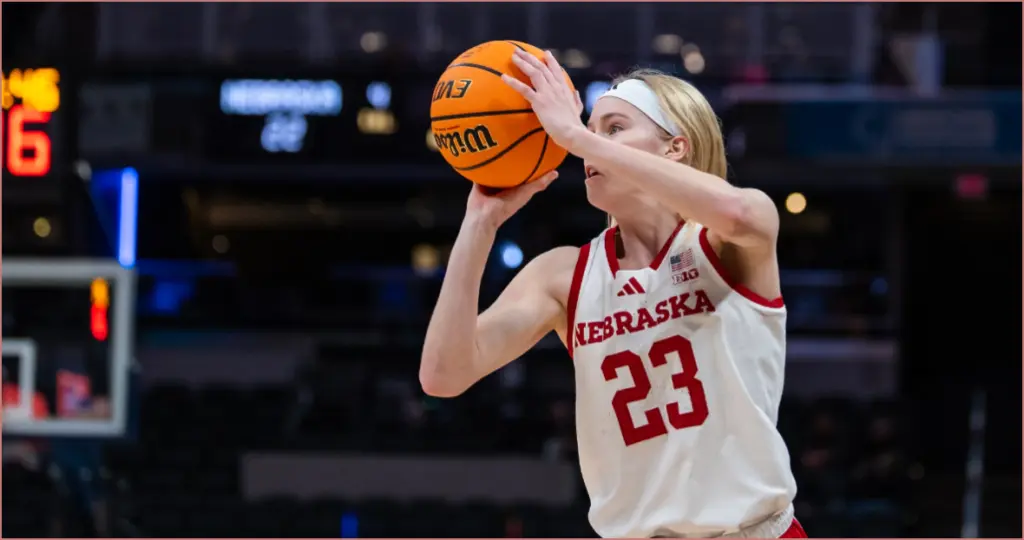 Nebraska falls short against louisville 63 58 in ncaa tournament showdown