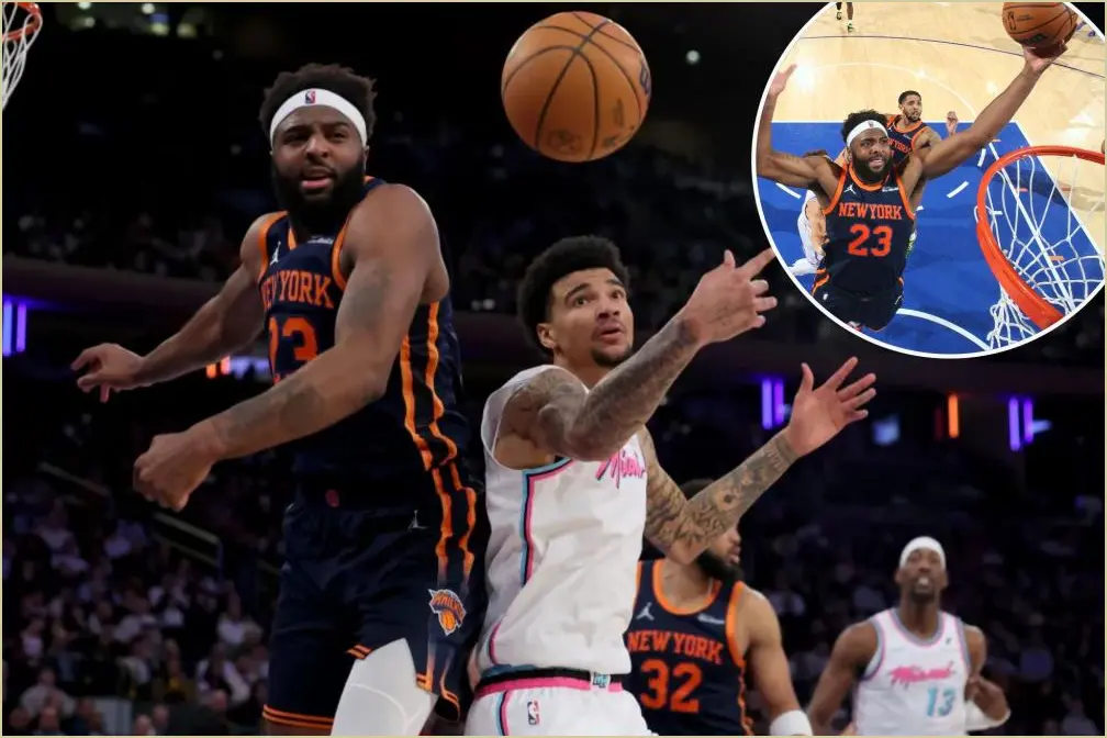 Robinson Makes Strides Toward Reclaiming Rim Dominance for the Knicks Robinson makes strides toward reclaiming rim dominance for the knicks