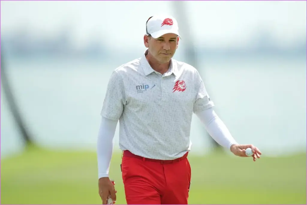 Sergio garcia's three foot putt costs him at the open championship