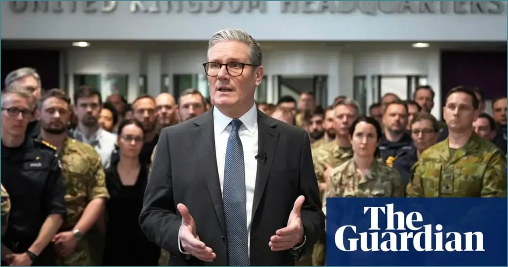 Starmer issues strong warning to putin on peace deal violations