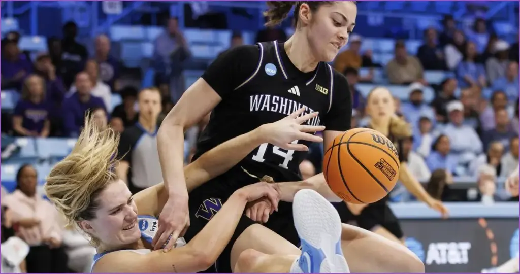 Washington women's season concludes in ncaa first four matchup