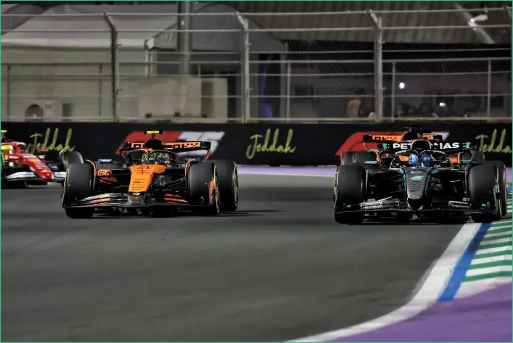 2025 f1 car assessments from the saudi gp