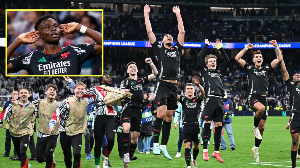 Arsenal's landmark victory over real madrid sparks champions league dreams