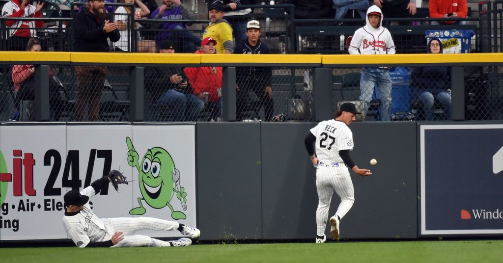 Braves dominate rockies in historic loss