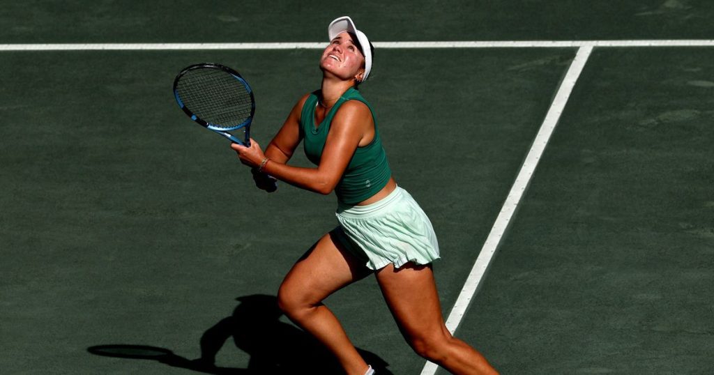 Pegula takes lead as top american; kenin rises in rankings