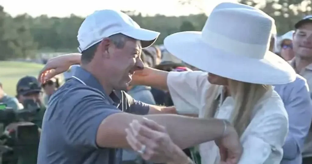 Rory mcilroy's heartfelt gesture in a moment of connection with