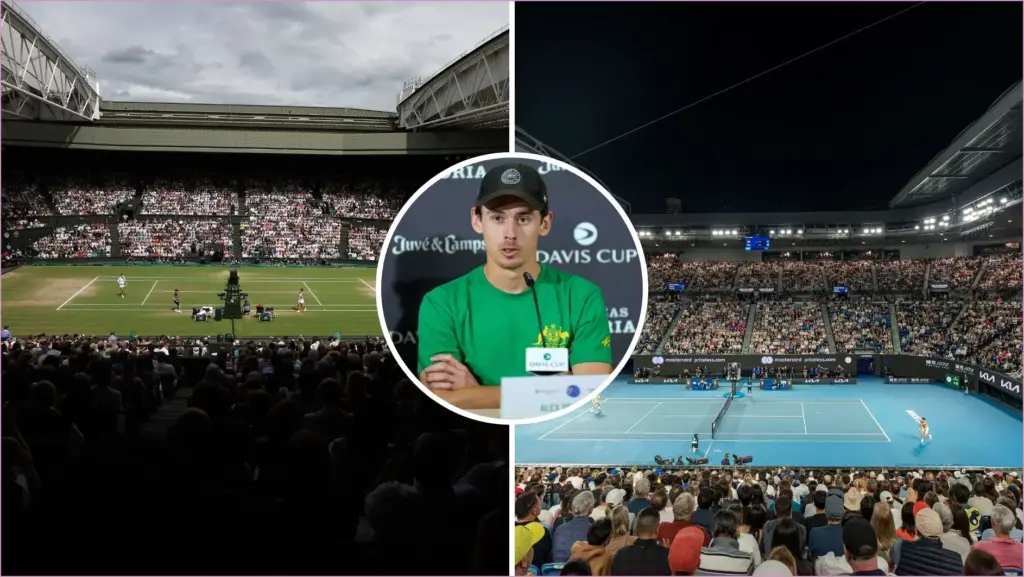 Alex de minaur reveals his favorite tennis court: rod laver