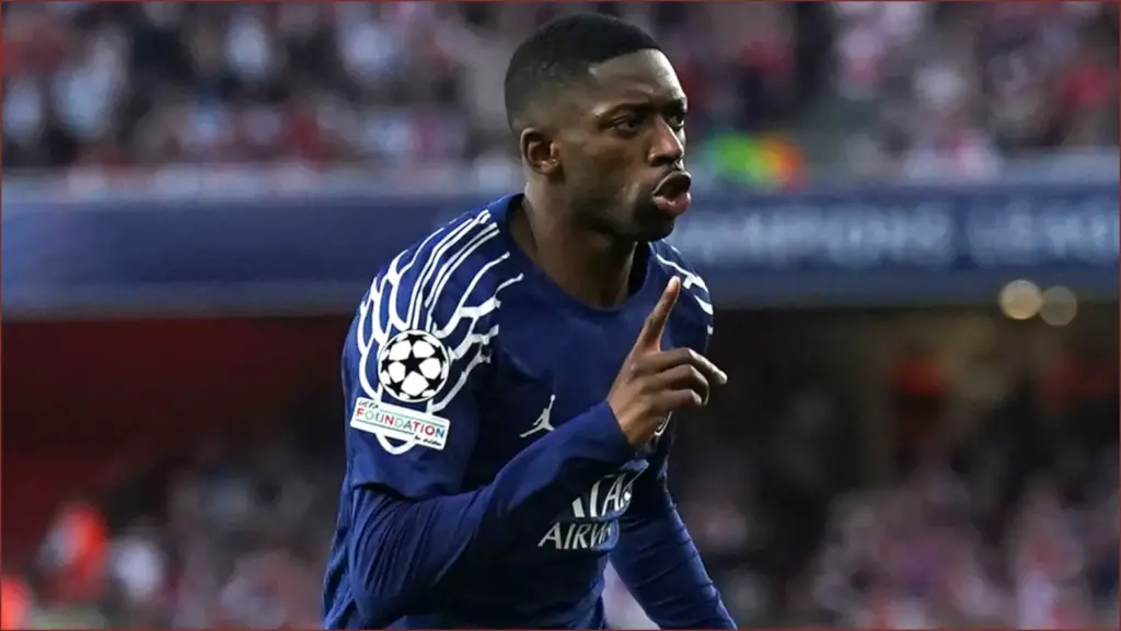 Arsenal stumbles against psg as dembele's early goal sets champions