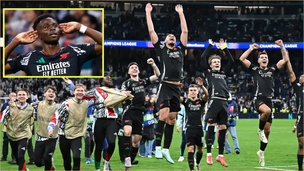Arsenal's landmark victory over real madrid sparks champions league dreams