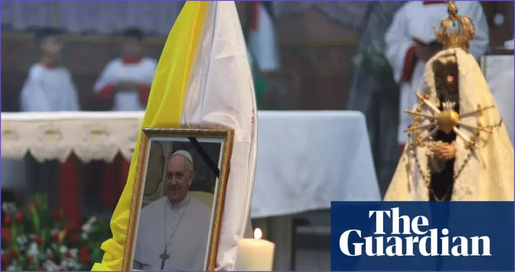 Catholic community in gaza mourns the passing of pope francis