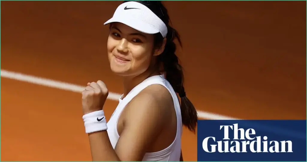Emma Raducanu Shines in Madrid Open Victory Against Suzan Lamens Emma raducanu shines in madrid open victory against suzan lamens