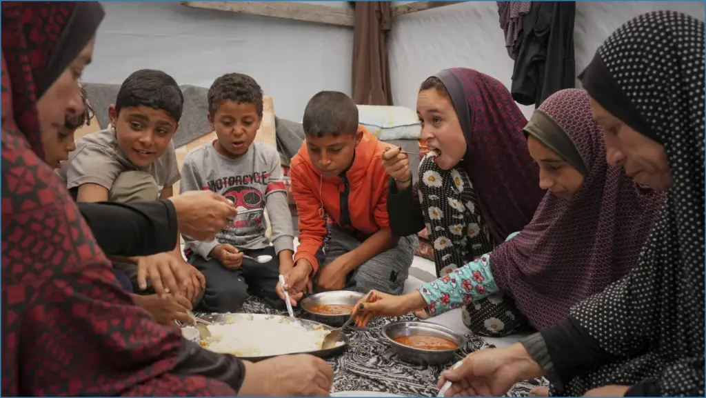 Facing hunger: palestinian families strive to feed their children amid