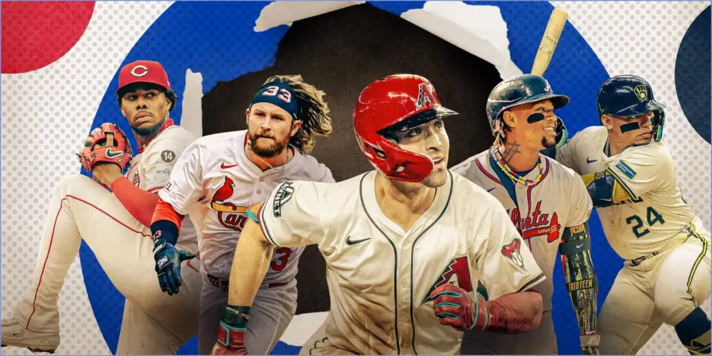 Five teams competing for a spot in the nl playoffs