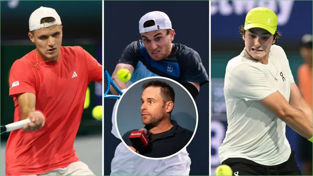 Future tennis stars: roddick's top picks among fonseca, draper, and