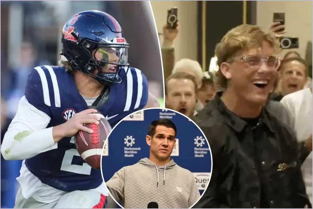 Giants Acquire Star QB Jaxson Dart in Game-Changing 2025 NFL Draft Move Giants acquire star qb jaxson dart in game changing 2025 nfl