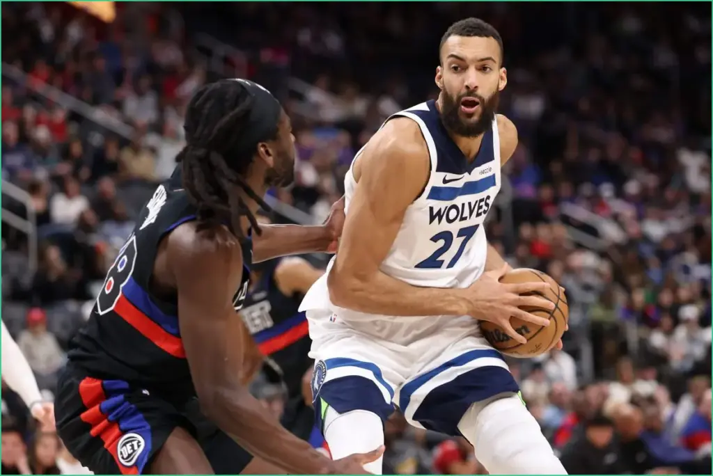 Gobert shines bright for timberwolves in critical moments