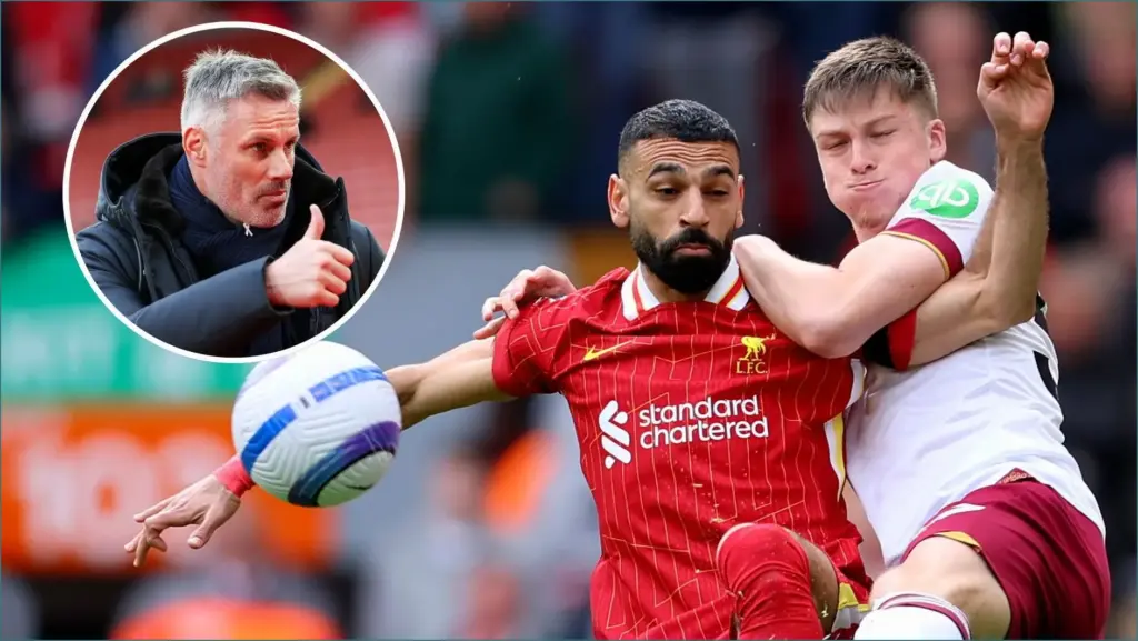 Jamie carragher shares valuable insights with west ham's ollie scarles
