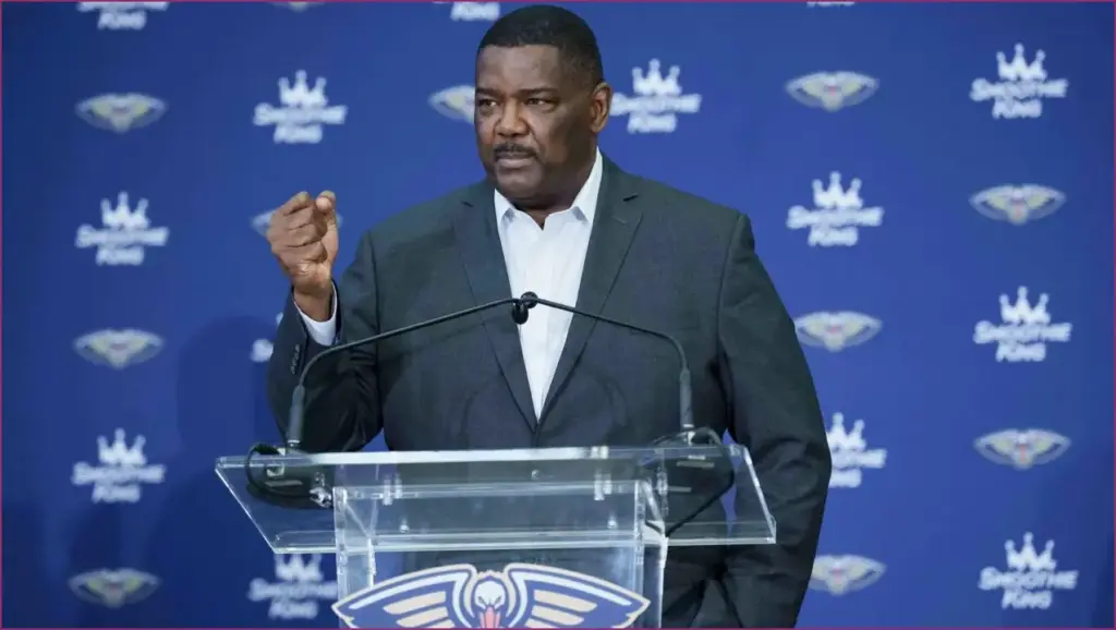 Joe dumars aims to establish new standards after pelicans' tough