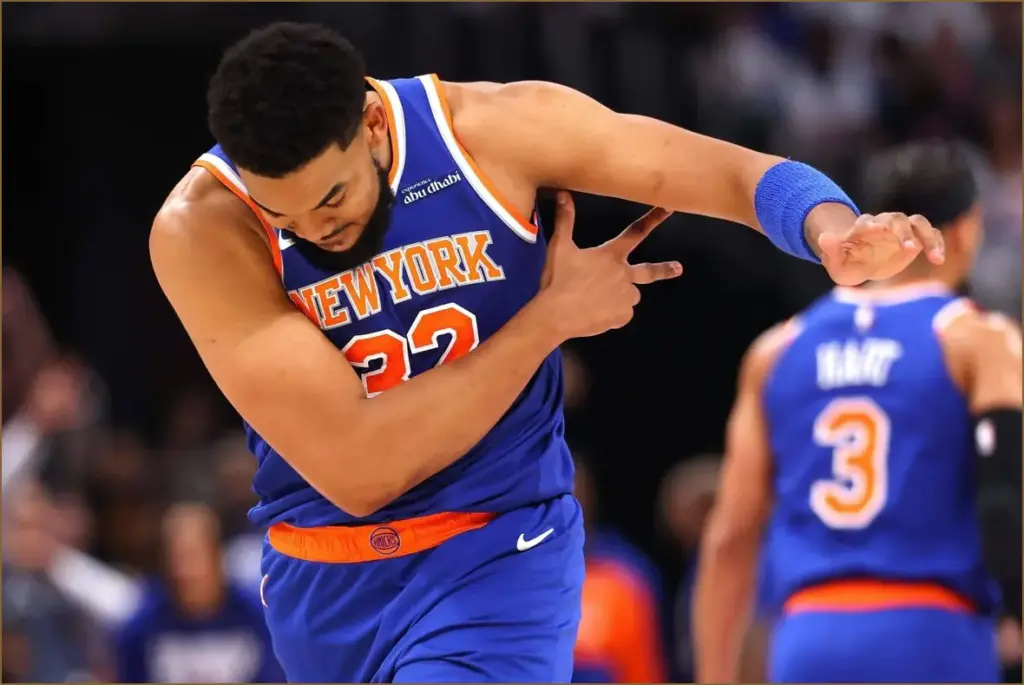 Karl anthony towns shines in knicks' game 3 victory over pistons