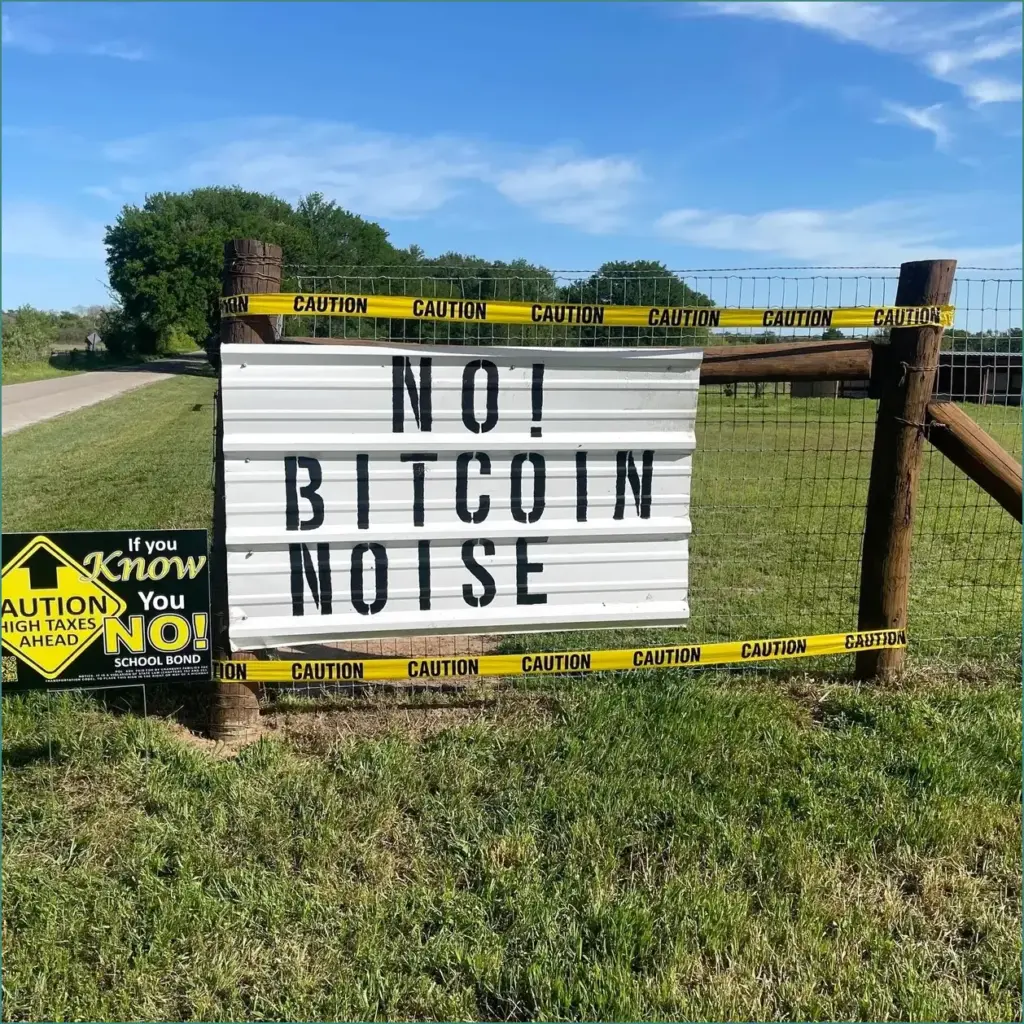 Local residents report struggles amid texas bitcoin mine expansion