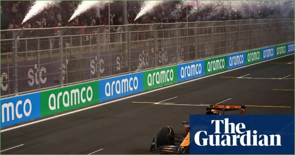 Piastri dominates saudi arabian gp, takes the lead in championship