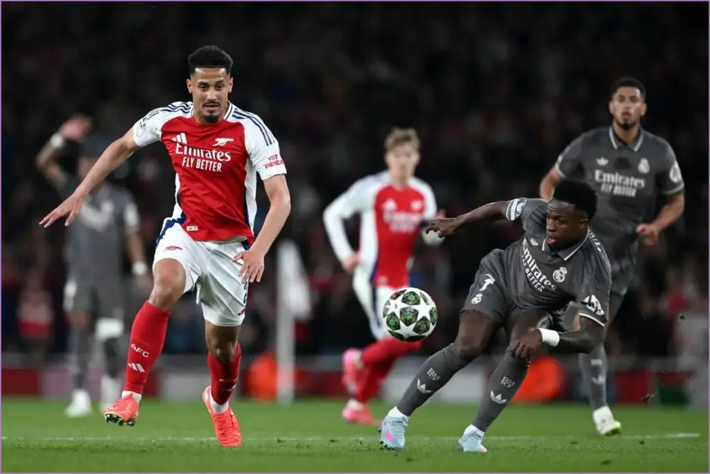 Saliba to real madrid: a battle of resilience in the