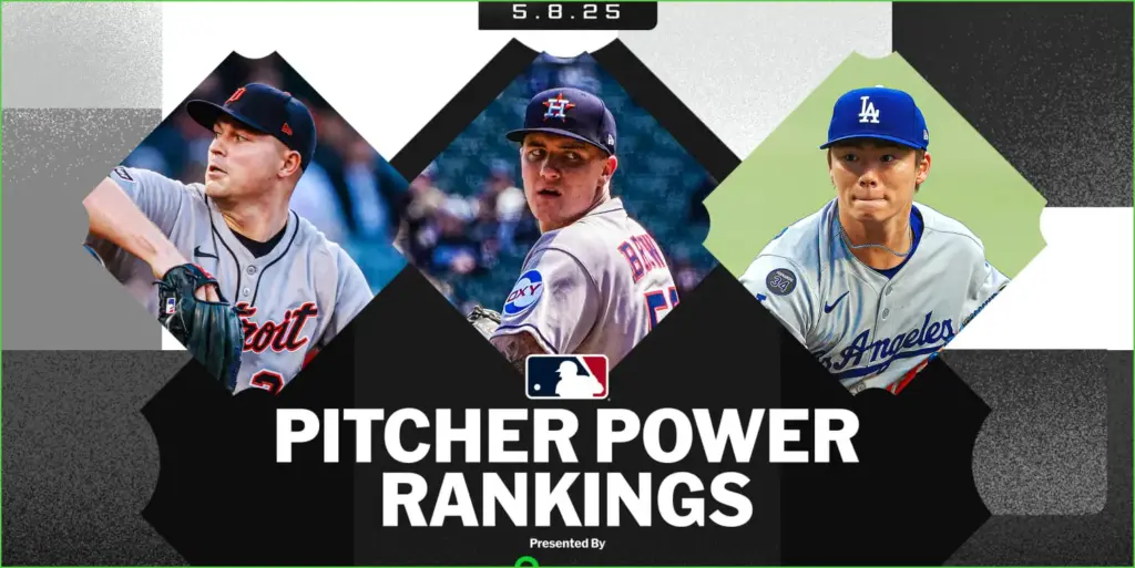 2025 power rankings: top four starting pitchers unveiled