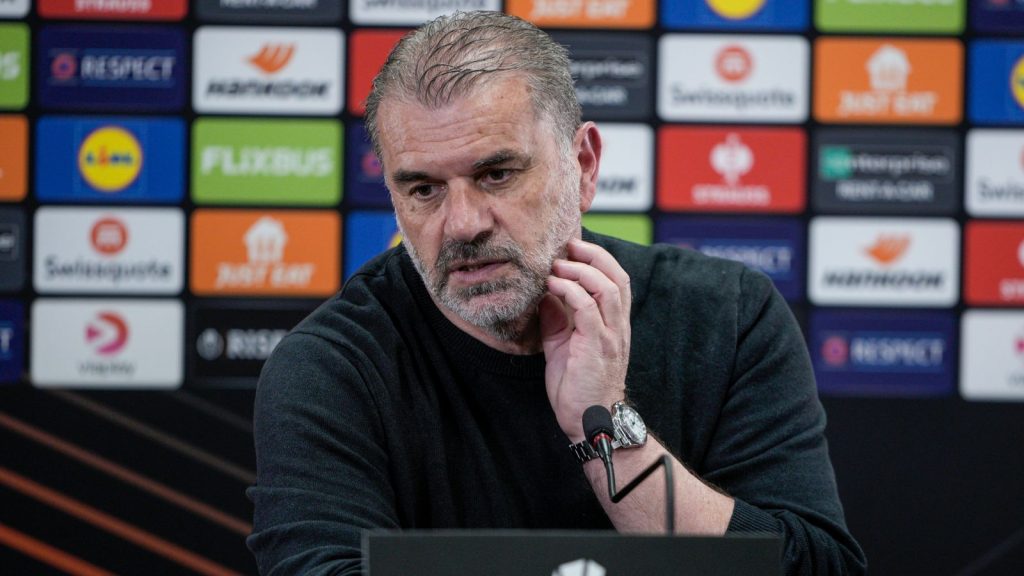Ange postecoglou stays focused ahead of europa league final against