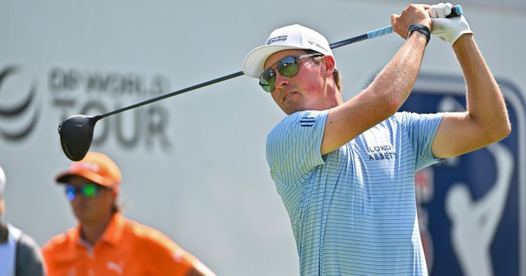 Ben griffin celebrates first pga tour win at colonial