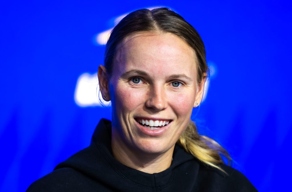 Caroline wozniacki identifies rising star as a contender for the