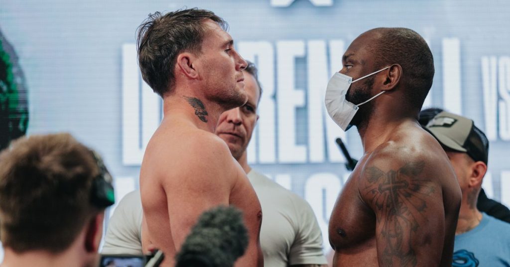 Darren till faces darren stewart in electrifying misfits boxing showdown