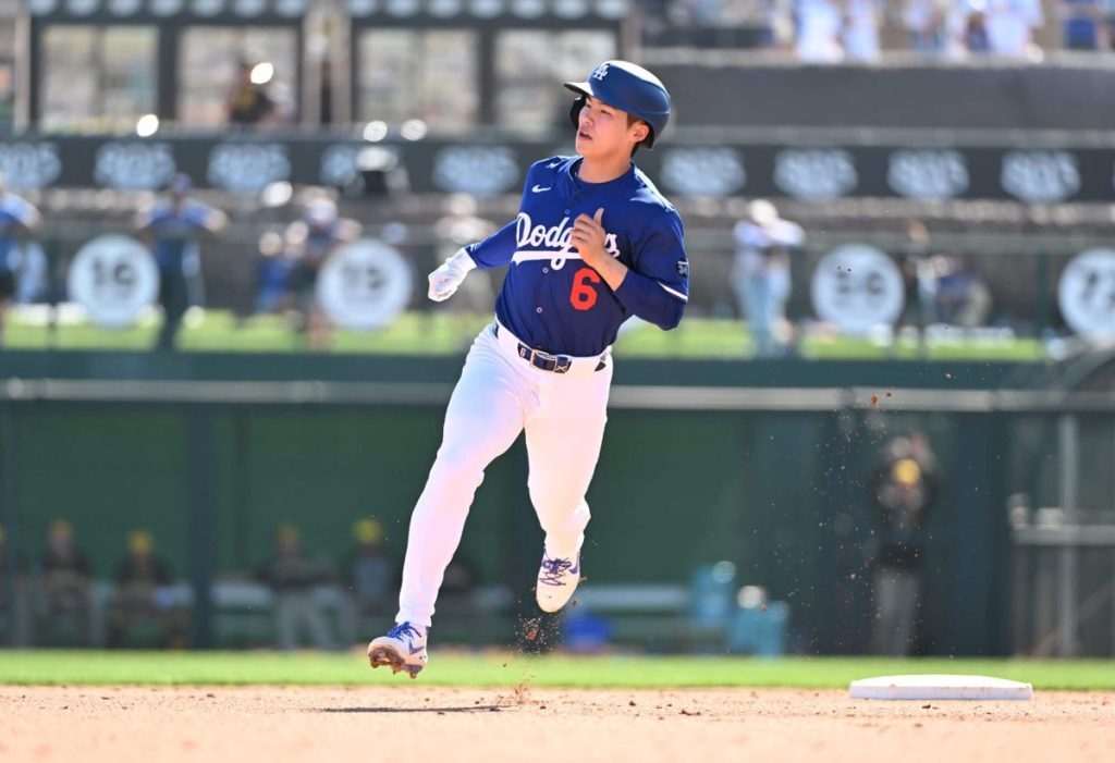 Dodgers promote hyeseong kim for mlb debut as edman lands