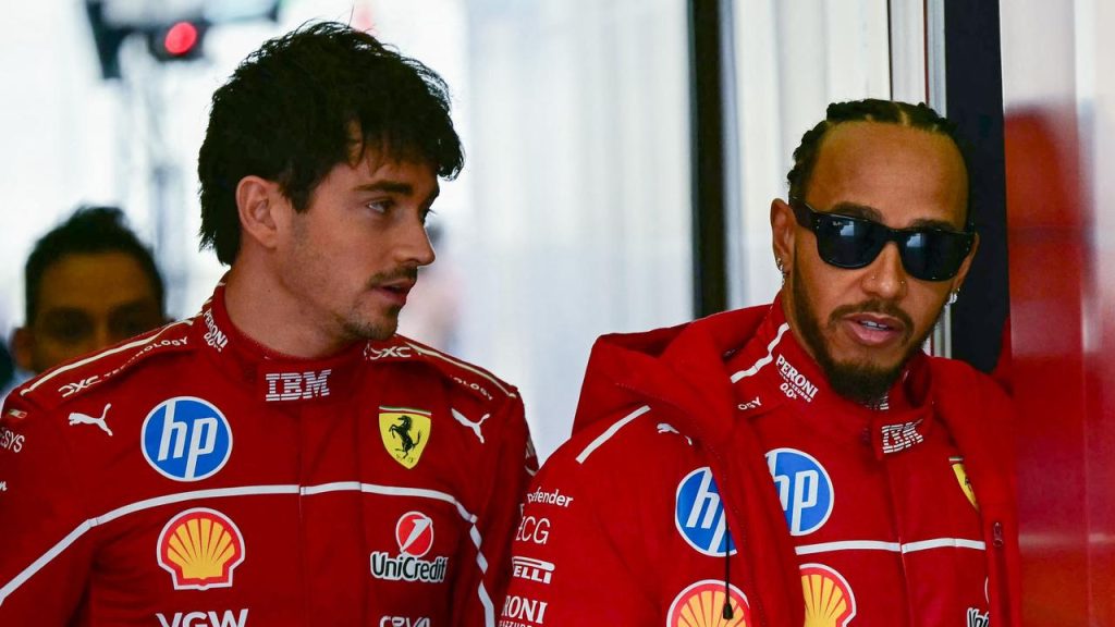 Ferrari's friday triumph: leclerc leads, piastri shines amidst red bull