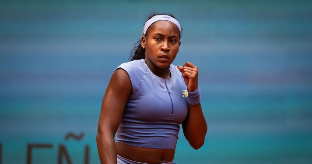 Gauff shines in victory over swiatek to secure madrid final