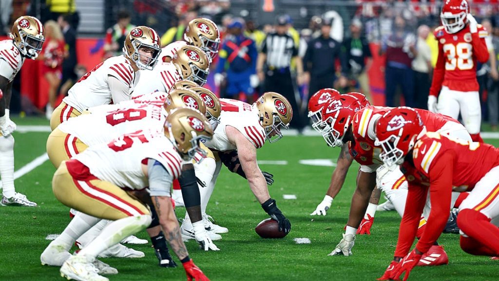 Irony of praising 49ers stars while criticizing the o line
