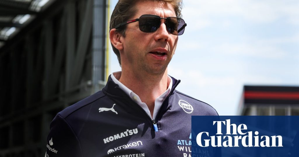 James vowles aims to elevate williams in f1 challenge