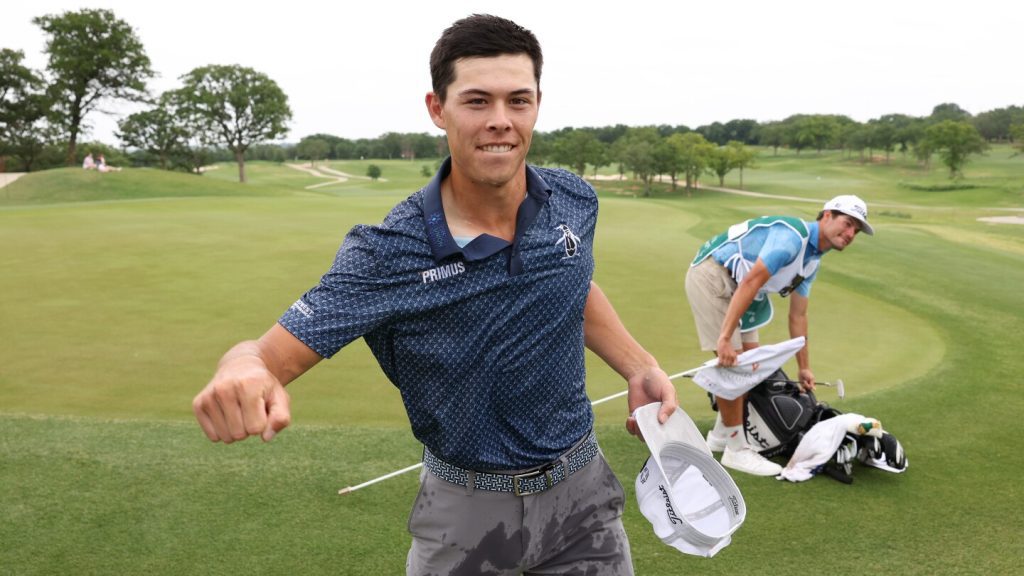 Johnny keefer joins the ranks of golf's elite at the