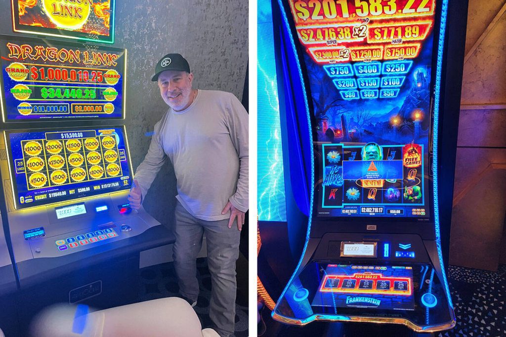 Massive jackpots of over $2.4 million celebrated at fontainebleau las