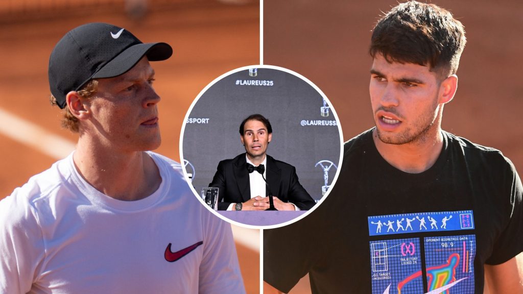 Nadal shares insights on alcaraz and sinner's promising futures