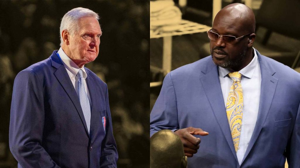 Shaquille o'neal reflects on jerry west's old man strength after