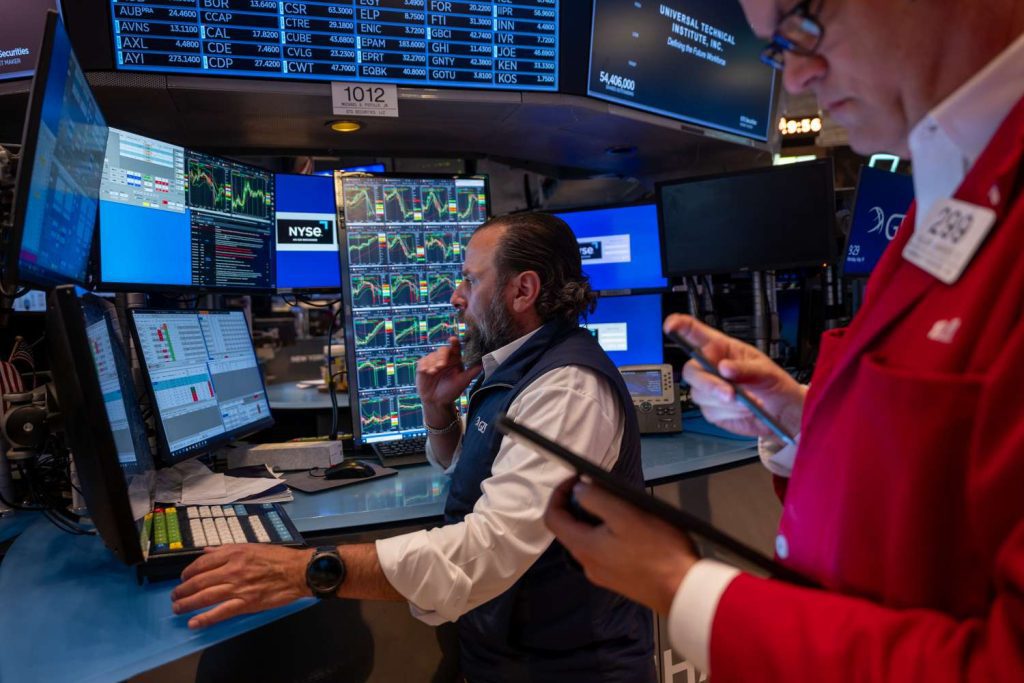 Stocks slide amid renewed trade tensions from trump’s eu and